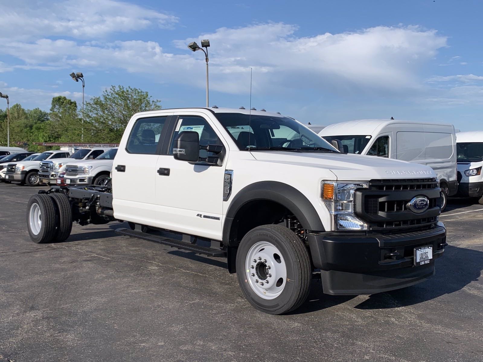 New 2020 Ford Super Duty F-550 DRW XL RWD Cab Chassis