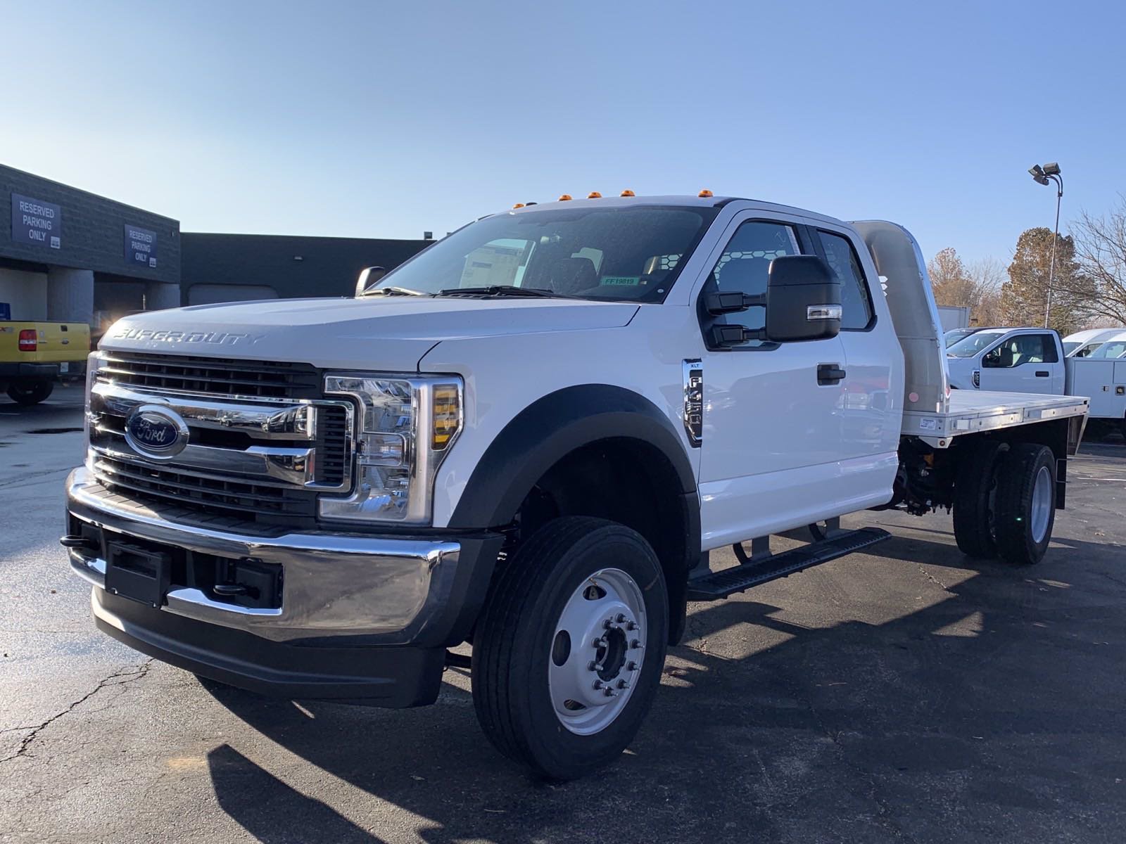 New 2019 Ford Super Duty F-450 DRW XLT 4WD Flatbed Truck