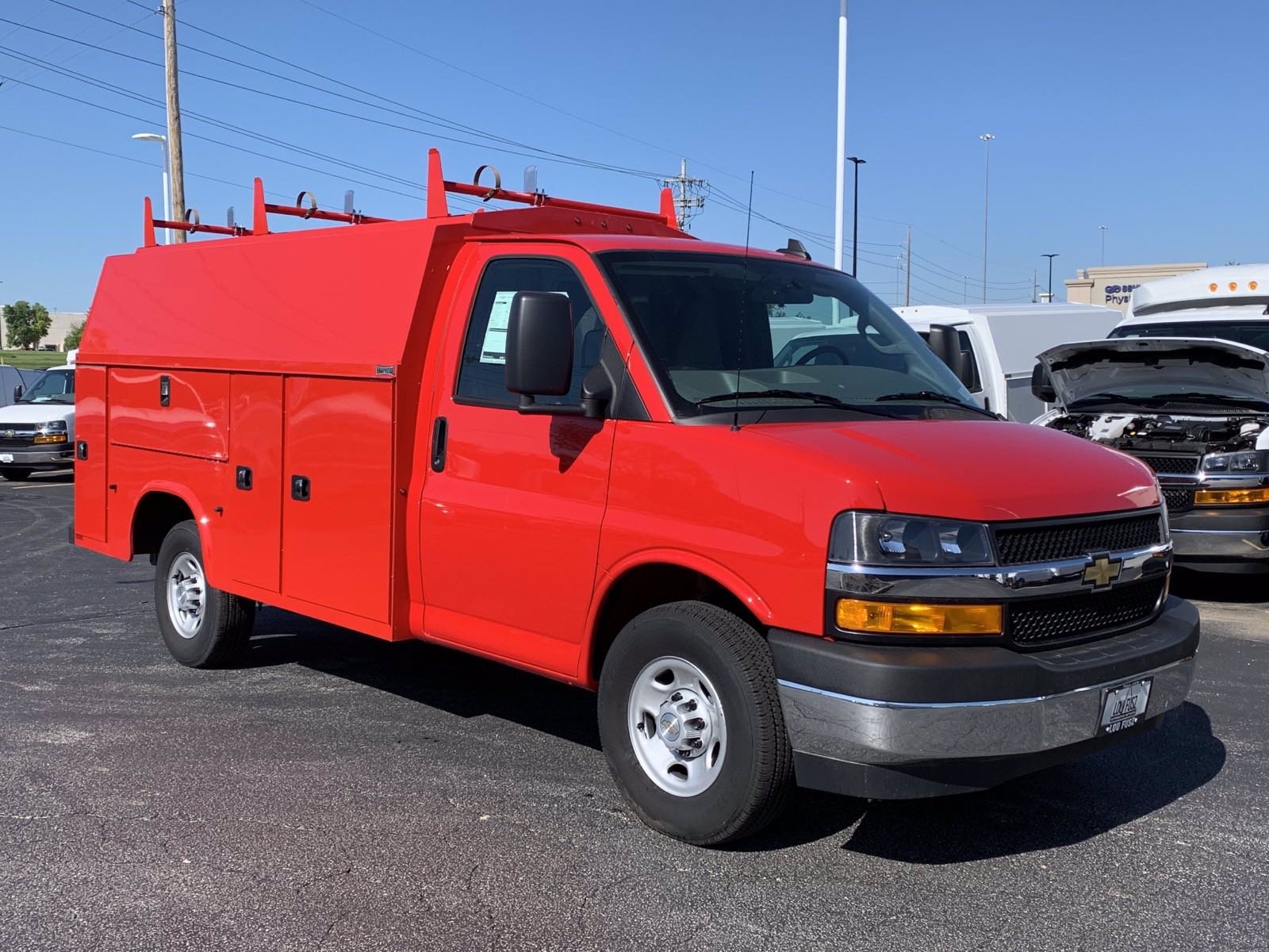 New 2019 Chevrolet Express Commercial Cutaway Work Van RWD Utility Truck