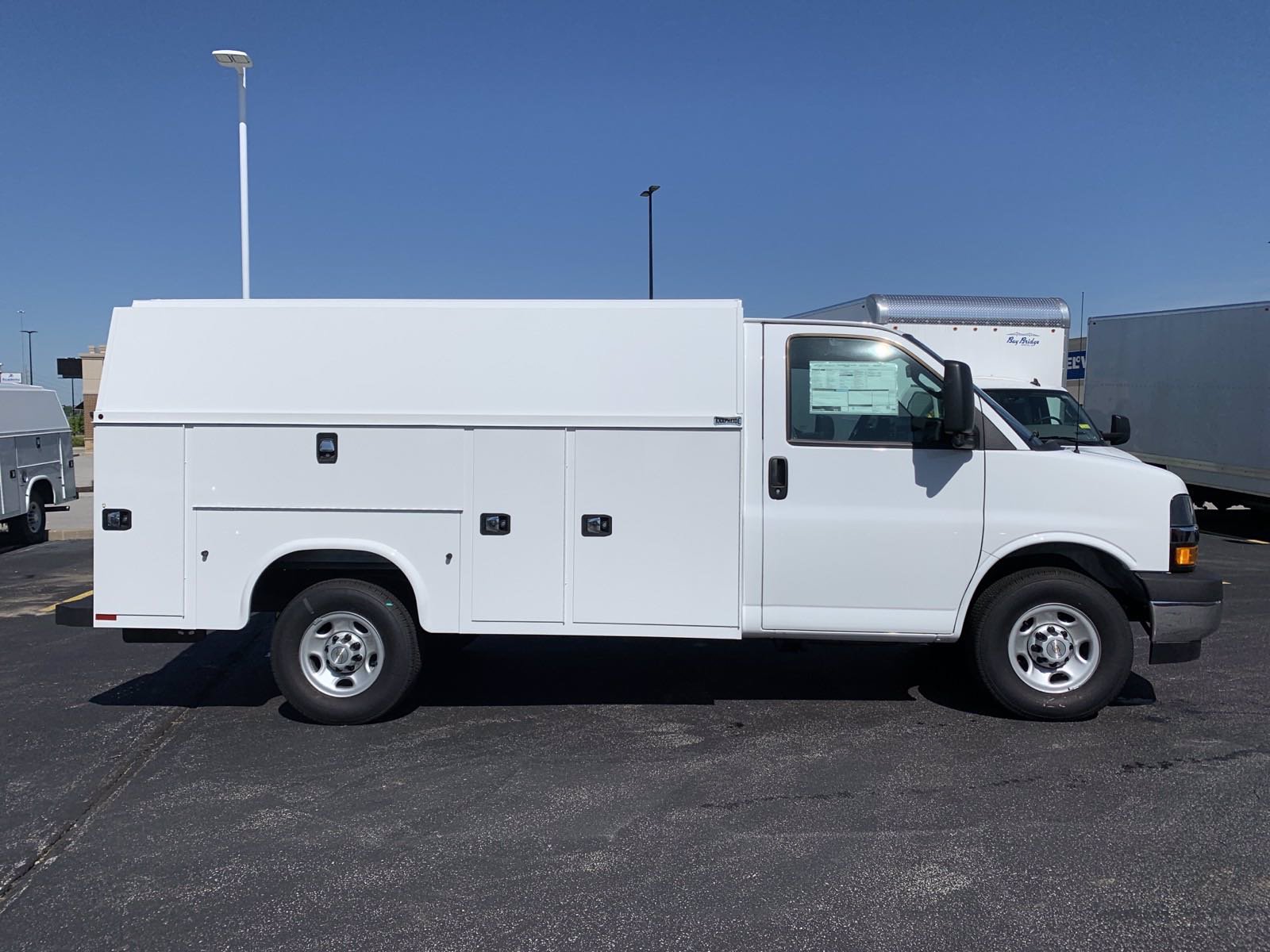 New 2019 Chevrolet Express Commercial Cutaway Work Van RWD Utility Truck