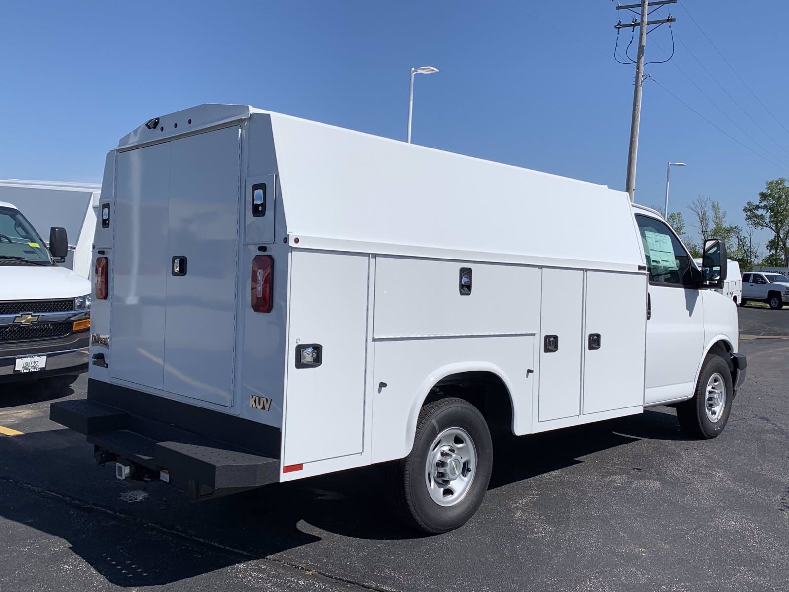 New 2019 Chevrolet Express Commercial Cutaway Work Van RWD Utility Truck