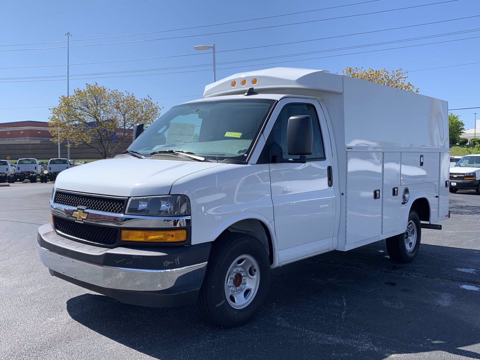 New 2019 Chevrolet Express Commercial Cutaway Work Van RWD Utility Truck