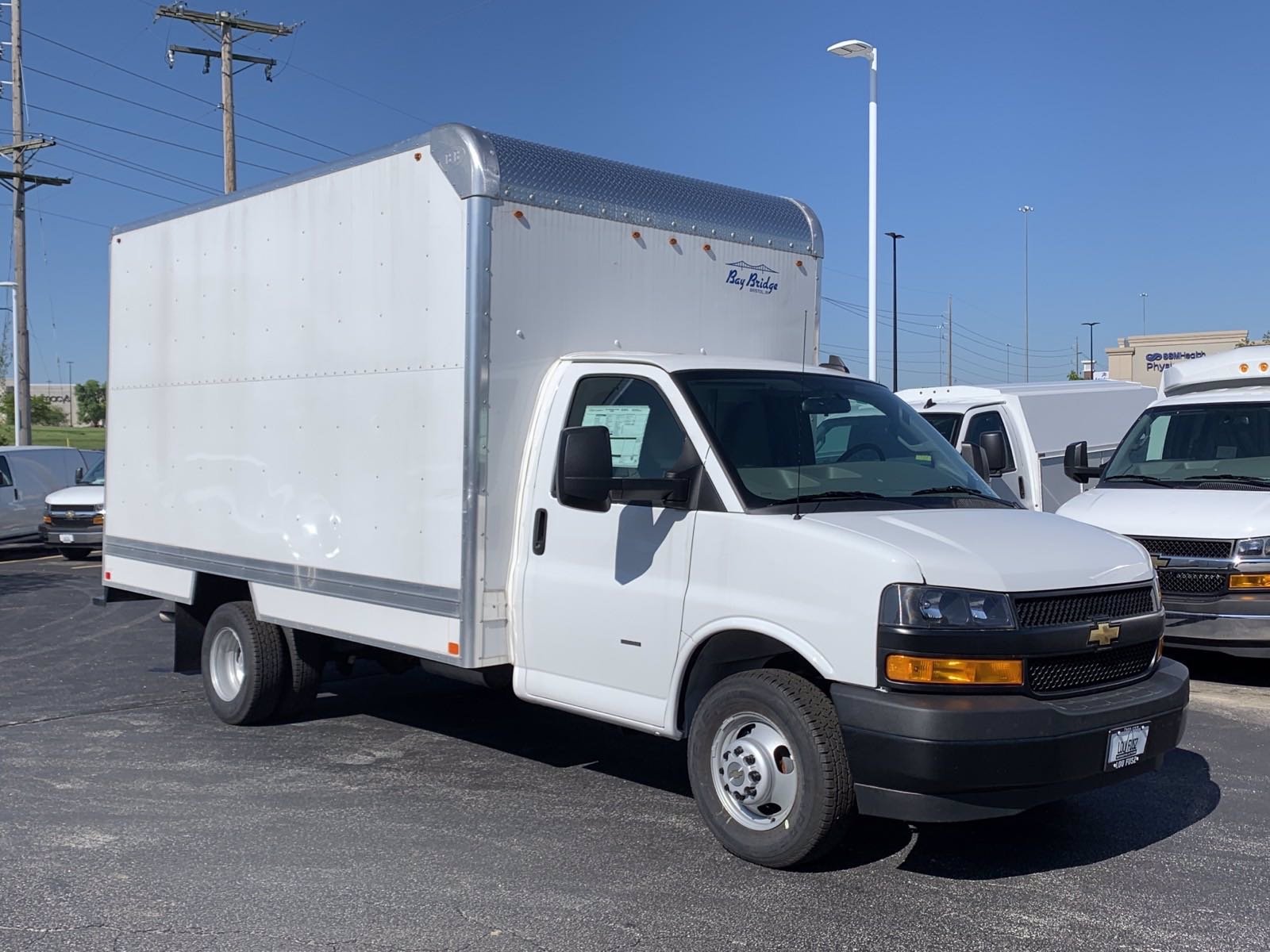 New 2020 Chevrolet Express Commercial Cutaway Work Van RWD Box Truck