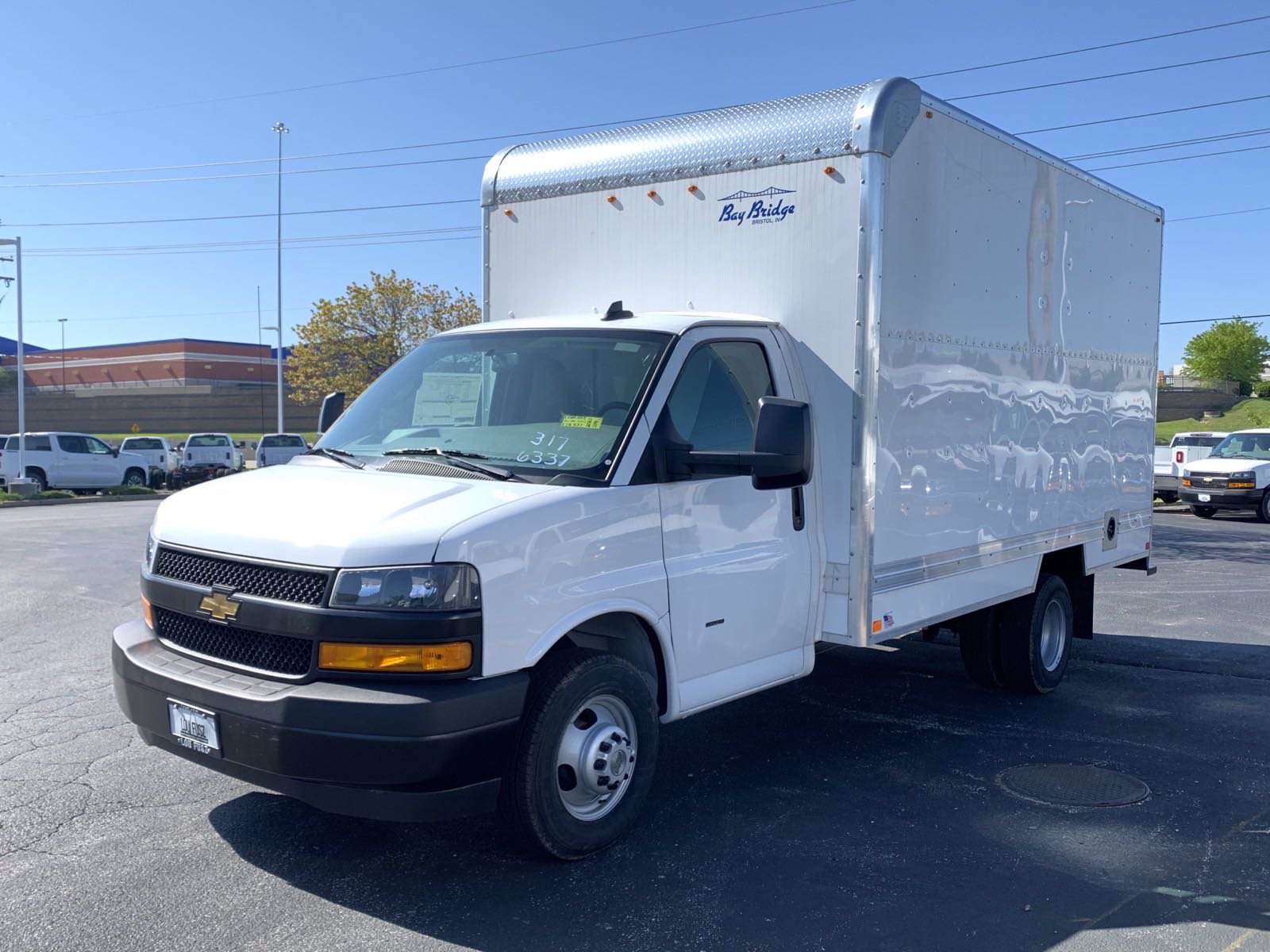 New 2020 Chevrolet Express Commercial Cutaway Work Van RWD Box Truck