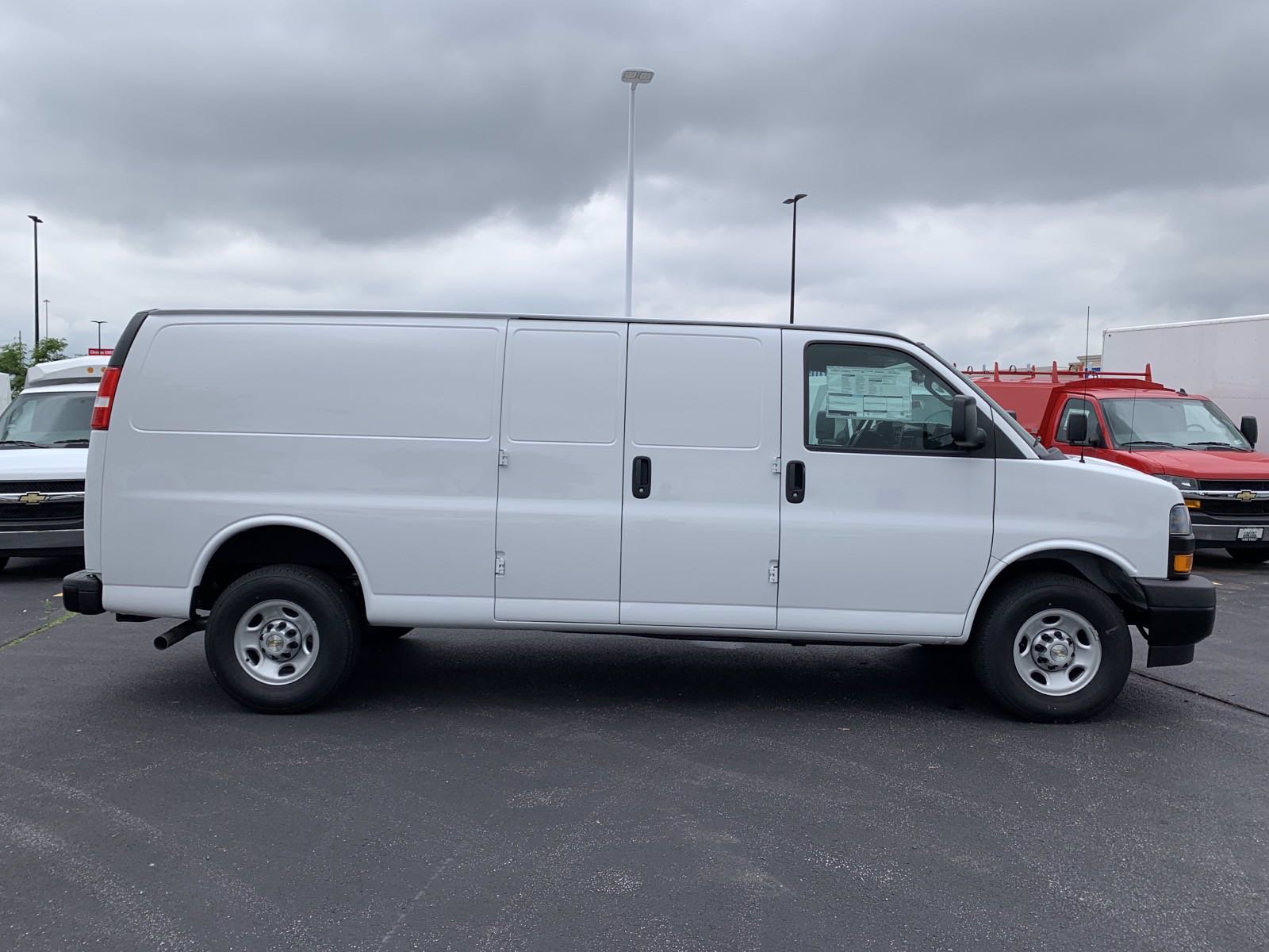 New 2020 Chevrolet Express Cargo Van Work Van Rwd Full Size Cargo Van 0157