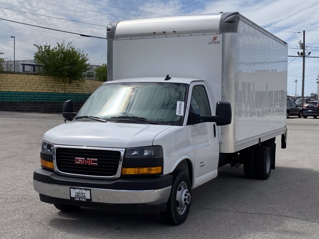 New 2020 GMC Savana Commercial Cutaway 4500 Van RWD Box Truck