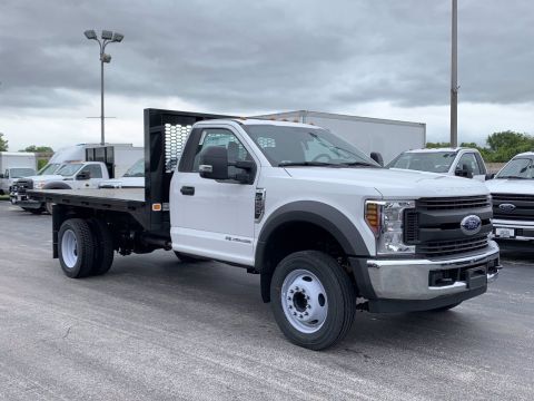 New 2019 Ford Super Duty F-550 DRW XL RWD Flatbed Truck